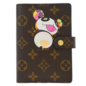 Louis Vuitton Monogram Panda Agenda PM Note Book Cover R20011 CA1004 144842